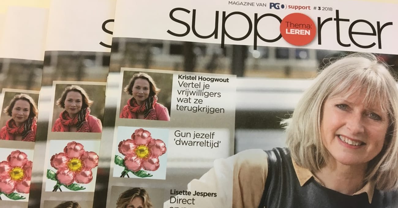 cover PGOsupport-magazine Supporter nummer 3