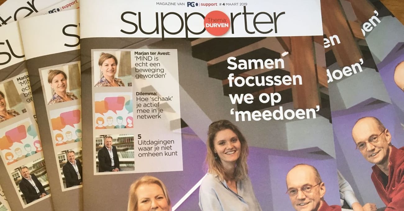 coverfoto PGOsupport magazine Supporer nummer 4