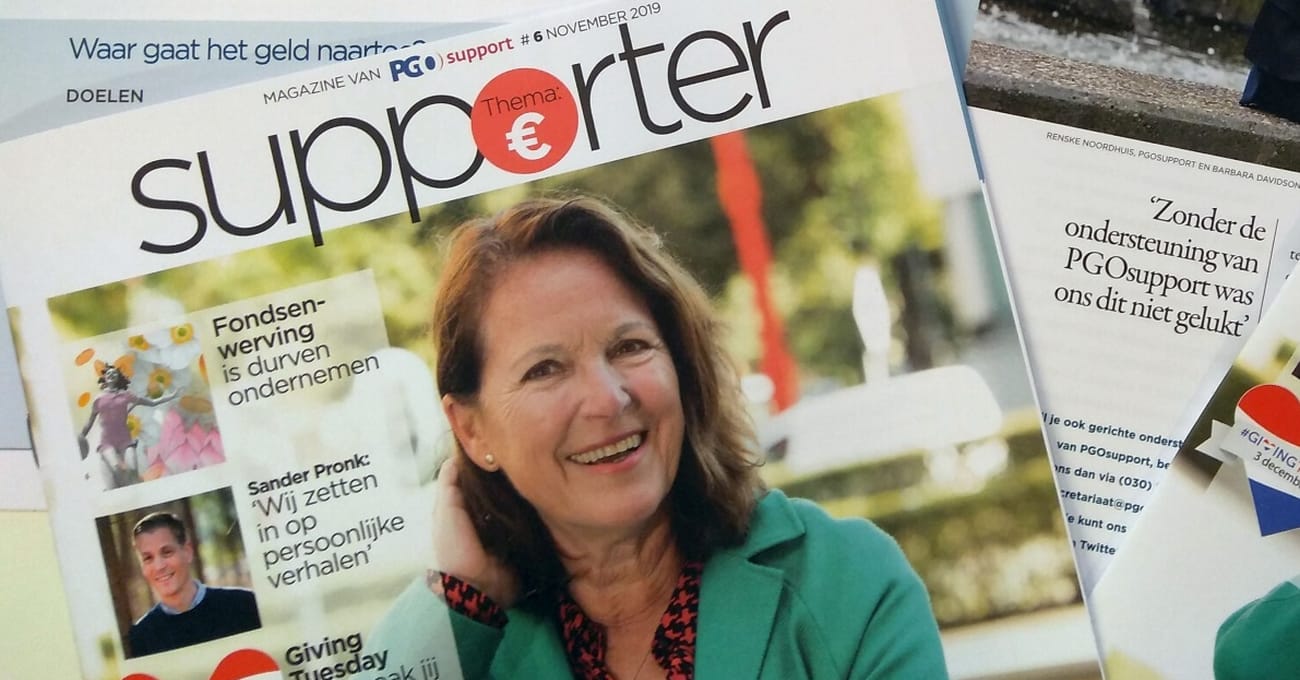 cover PGOsupport-magazine Supporter nummer 6