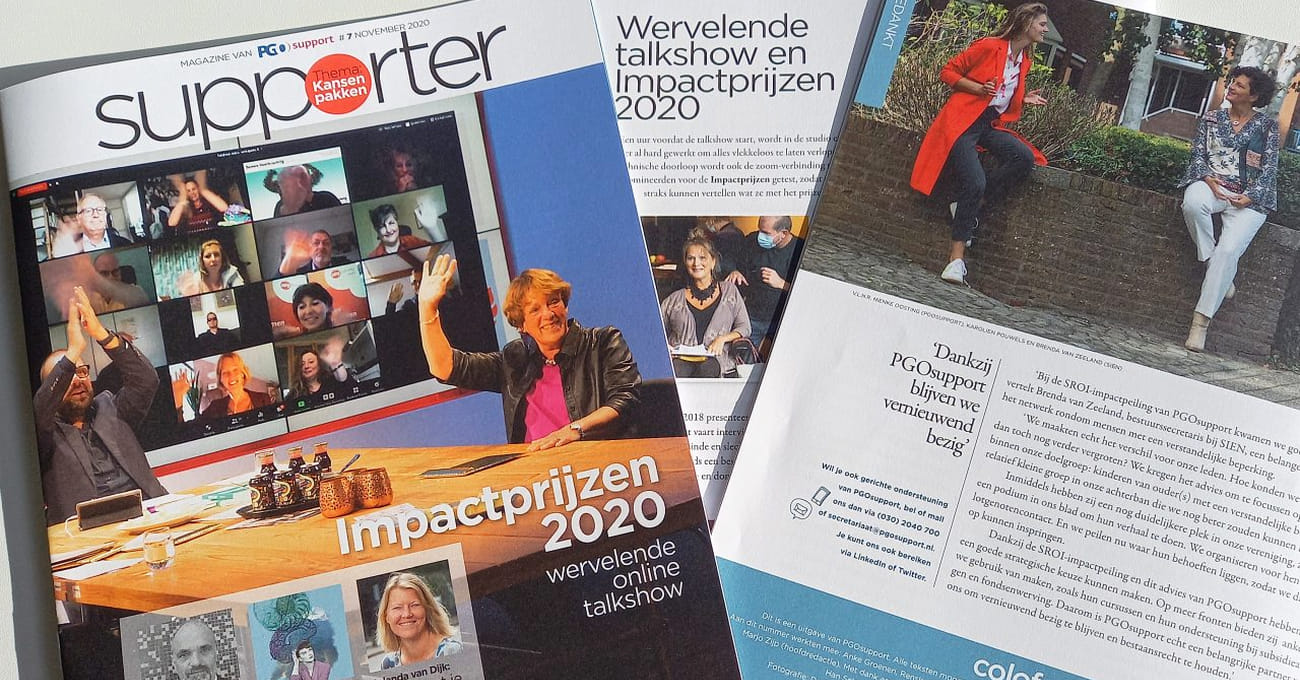 Coverfoto magazine Supporter nummer 7