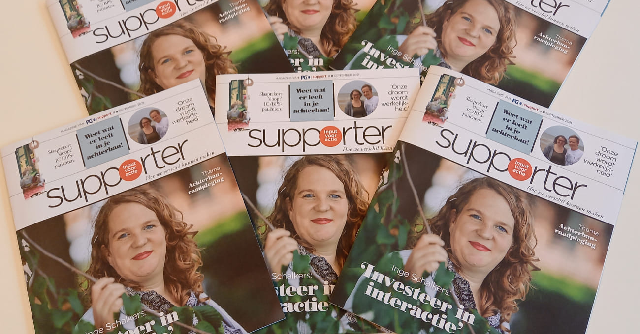 Cover PGOsupport magazine Supporter #9