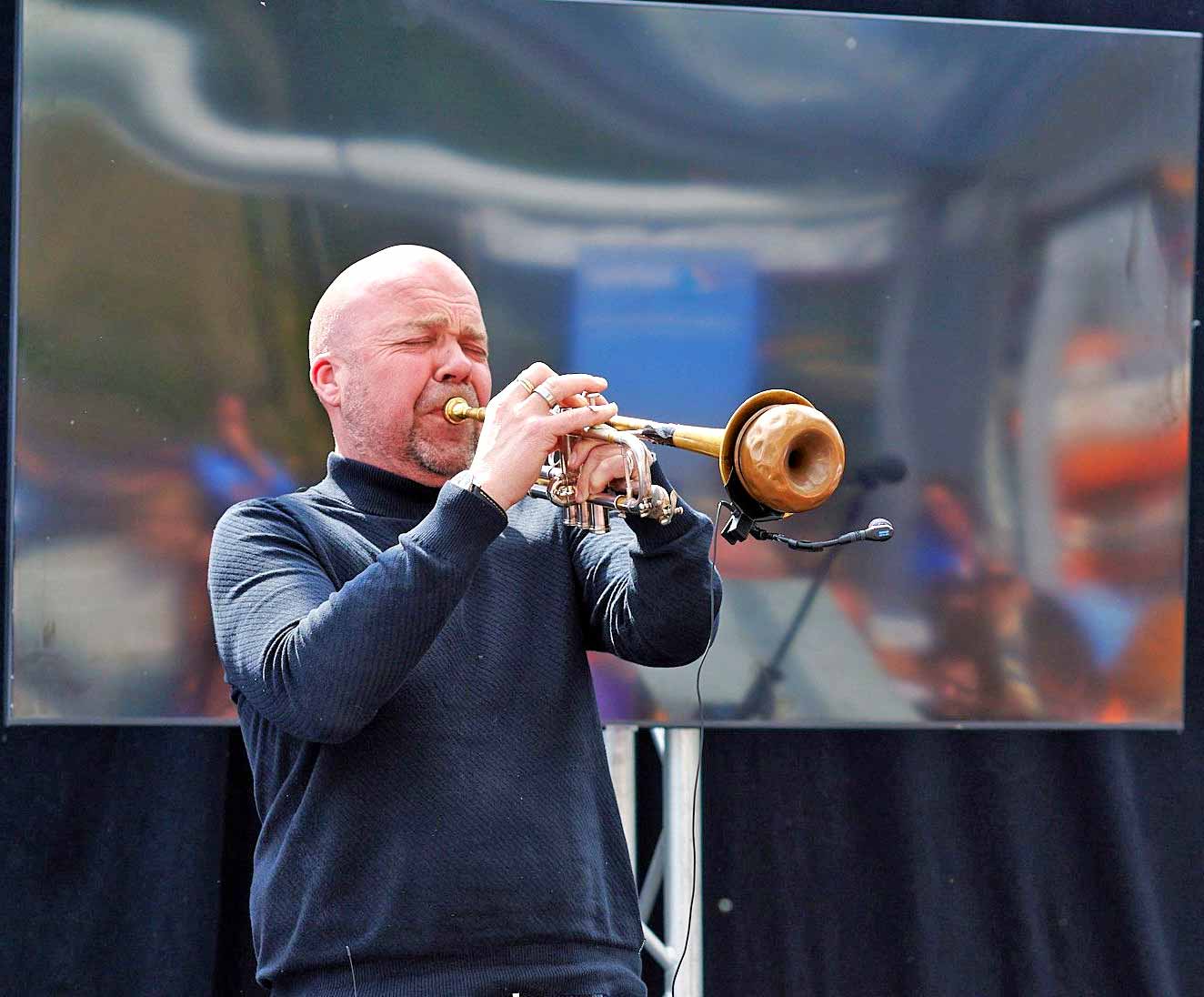 foto toonmeester en trompettist Andre heuvelman